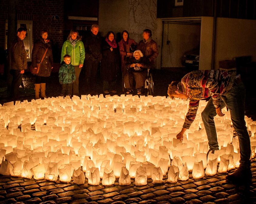 Kerzenscheinsamstag Herzchen Kerzenscheinsamstag Herzchen
