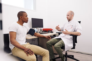 Blutspendetermin DRK Arztgespräch