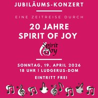 Spirit of Joy_Jubiläum 20 Jahre